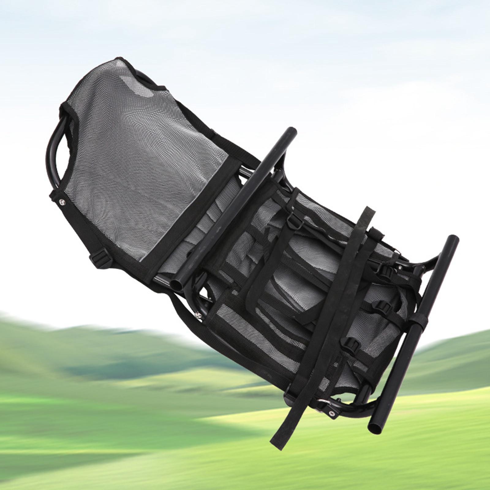 Fishing Kayak Crate - Kayak Seat Portable Foldable with Back