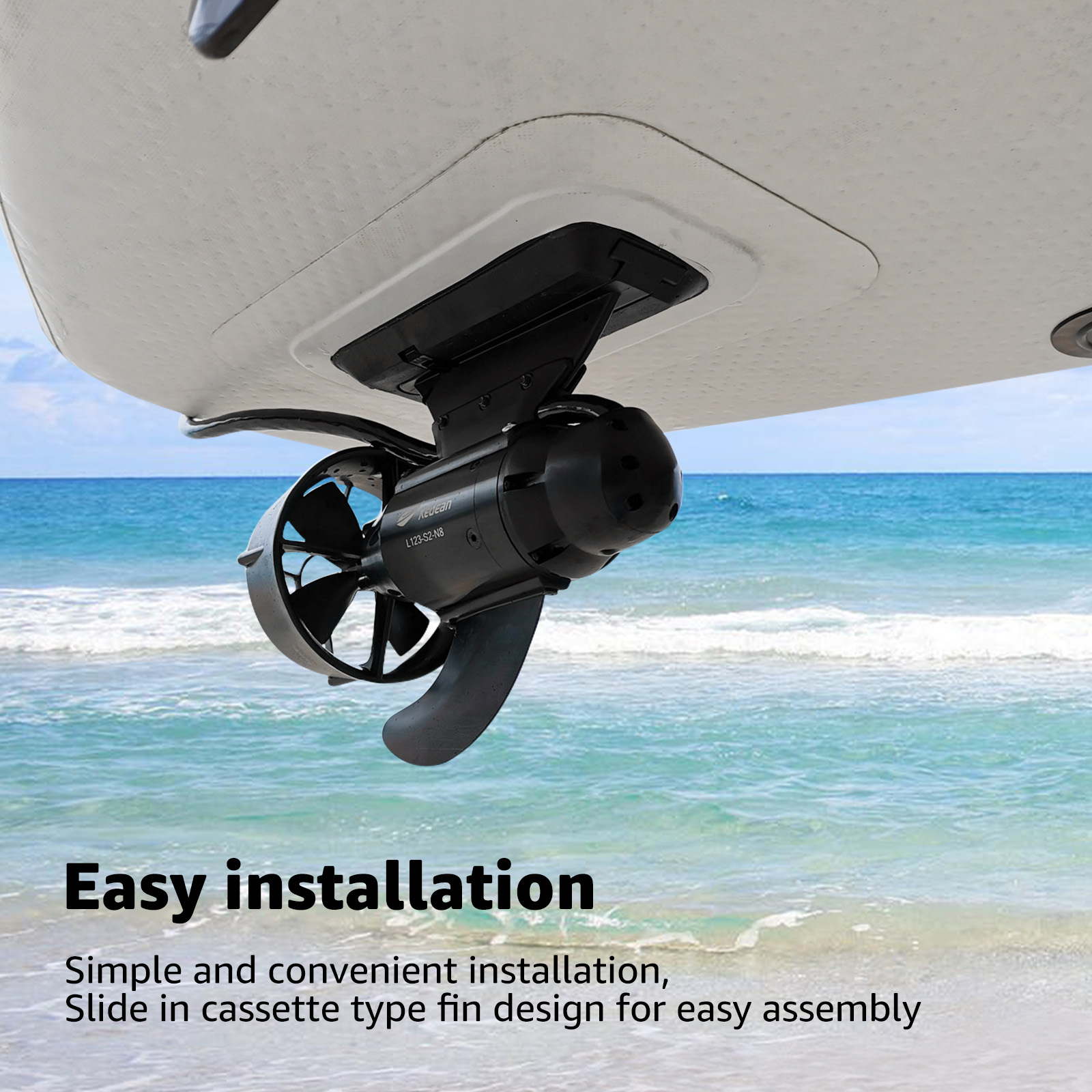 380W 600W Electric Fins Stand  - огляд і ціна Fishing Kayak Crate