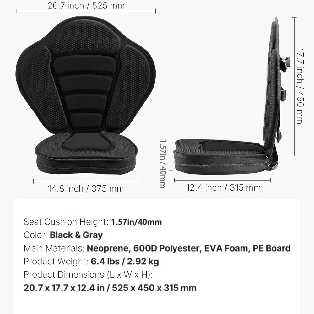 Kayak Seat Kayak Accessories A - огляд і ціна Fishing Kayak Crate