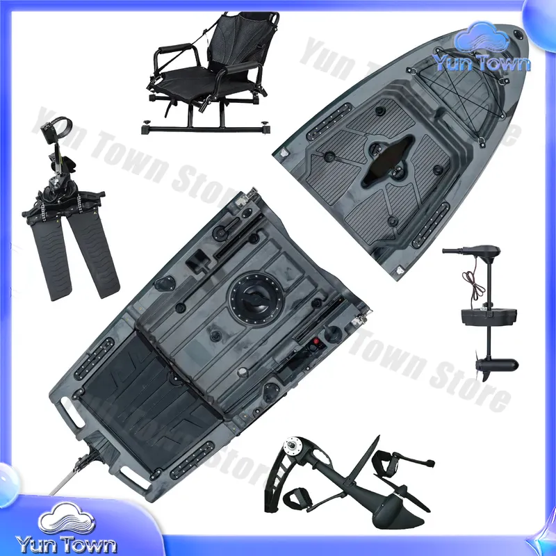 Modular Kayak 9.5ft Sit On Top - огляд і ціна Fishing Kayak Pedal Drive